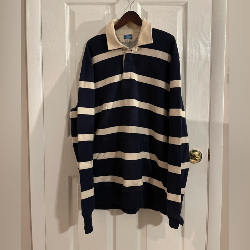 French Terry Rugby Sweatshirt